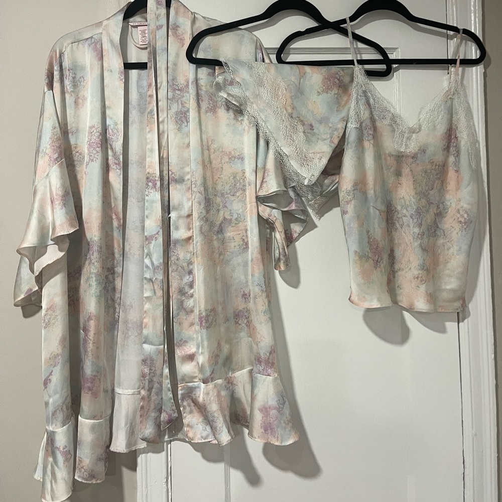 Victoria’s Secret Satin Angel sleep set